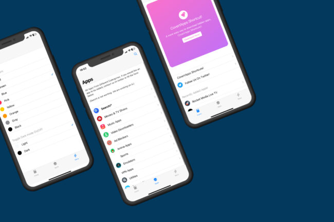 CovertApp – iOS Web APP