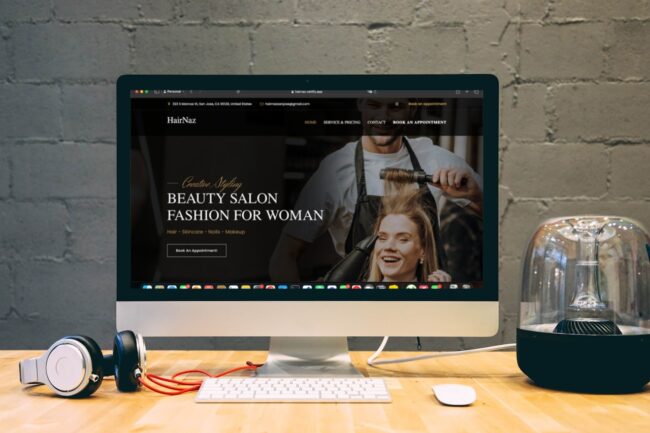 Case Study: Website for HairNaz